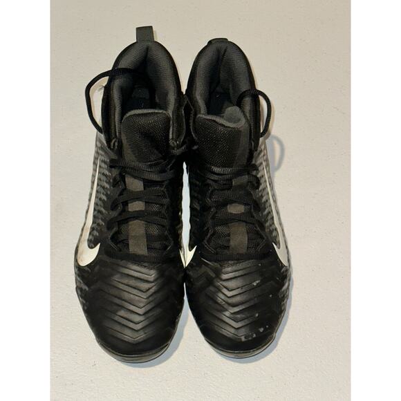 Nike Alpha Menace Shark 2 BV0146-001 Football Cleats Men\'s US 8 Black Synthetic main image 10